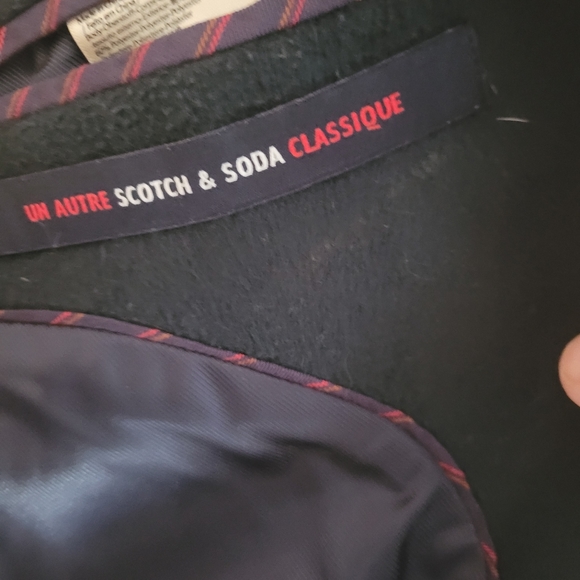 Scotch amd soda wool jacket in dark green - Picture 3 of 3